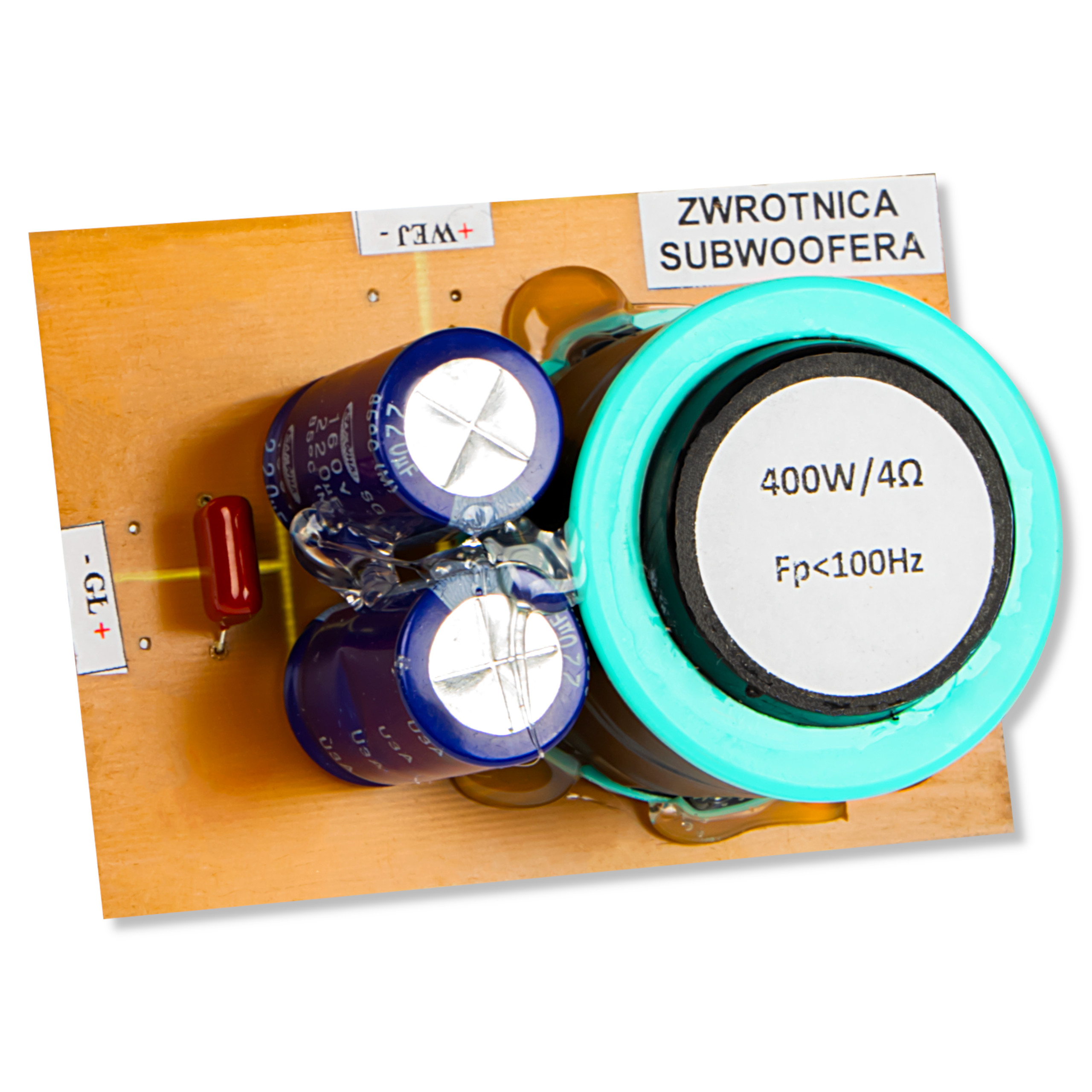 Zwrotnica Głośnikowa Subwoofer 4 Ohm 12 dB 400W