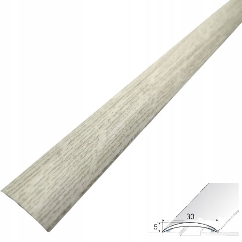 Listwa progowa Dąb Wanilia EFFECTOR A03 szer 30 mm dł 90 cm