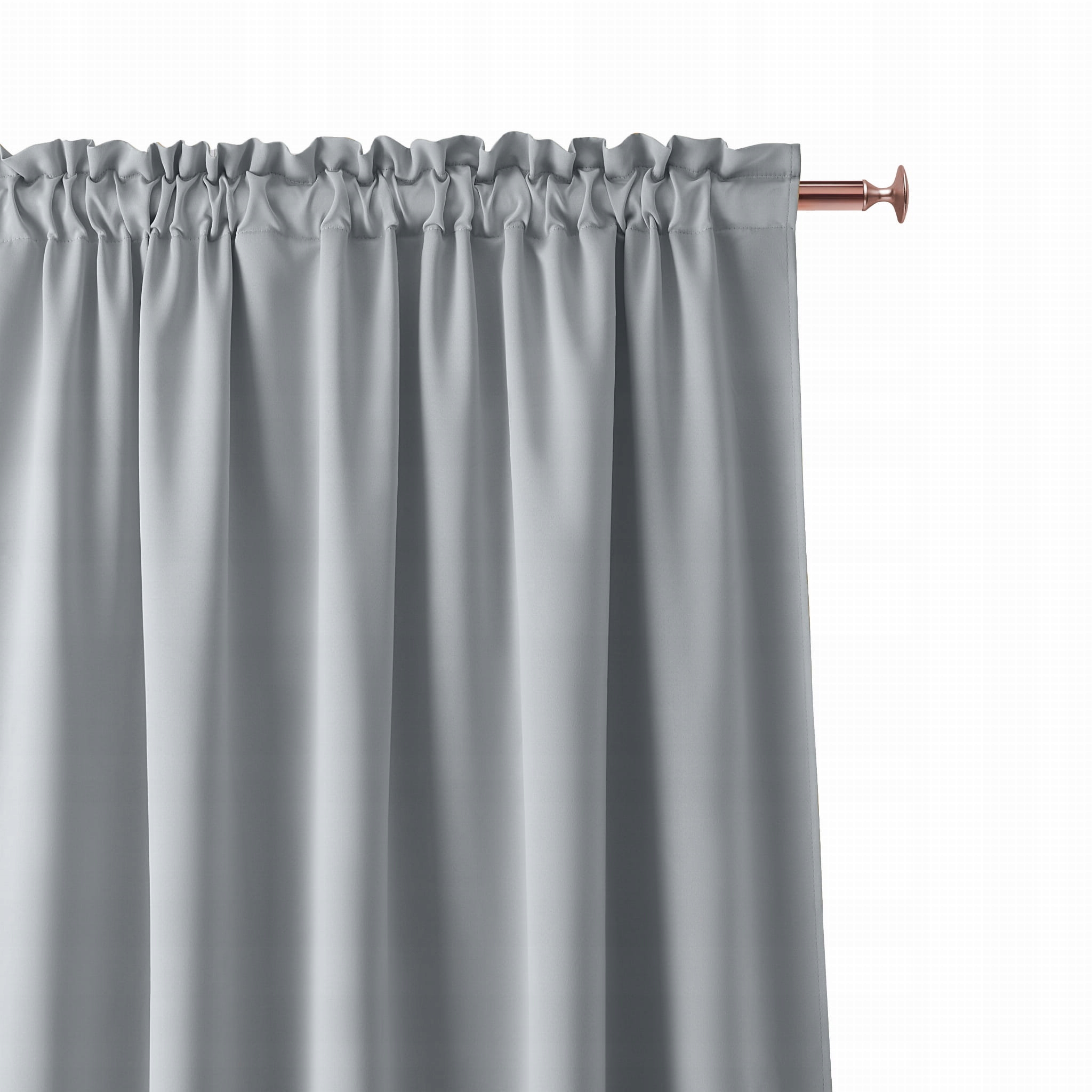 

Zasłona gotowa na taśmie 140x250 Aura jasnoszary