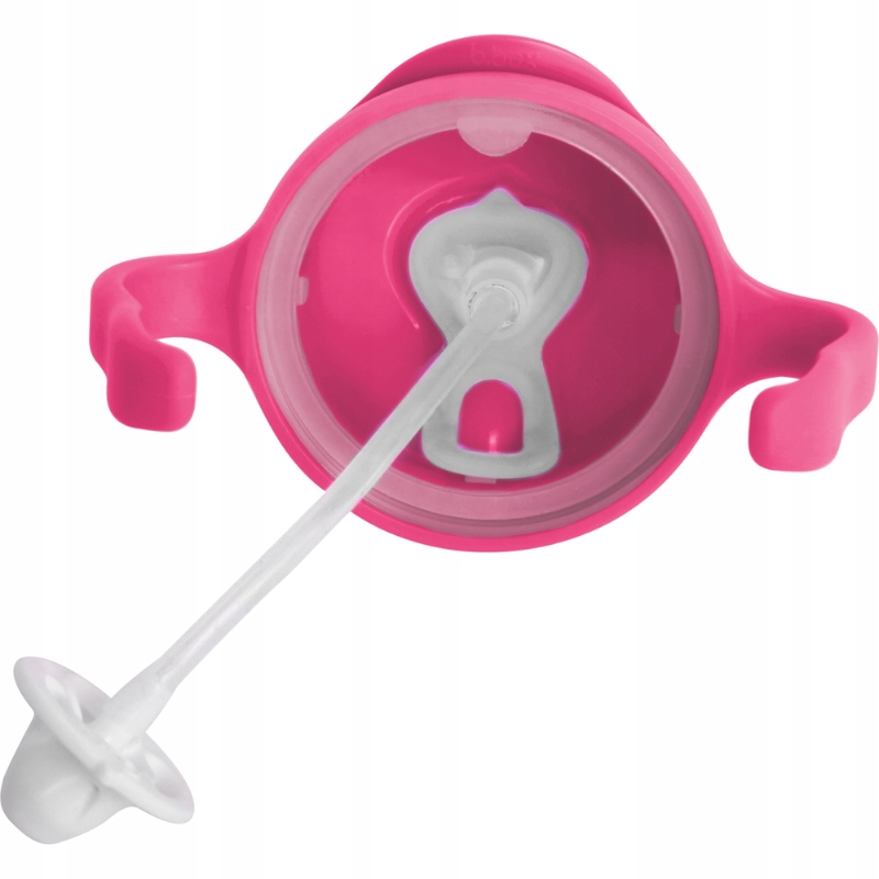 BIDON B.BOX ze słomką 240 ml KUBEK pojnik BUTELKA dla dzieci - MALINOWY Marka B.Box