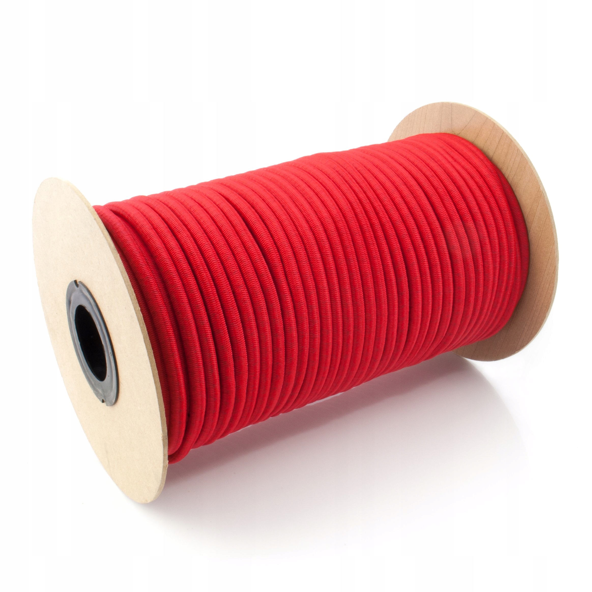 Gumové lano Elastický expandér na plachty odolný Červený 12 mm 30 m