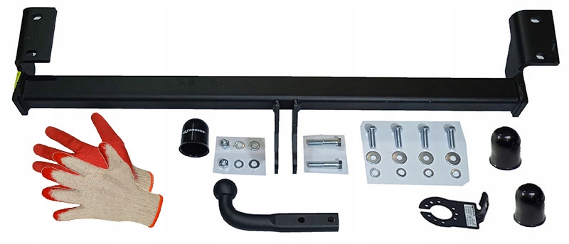 BEZ CIĘCIA ZDERZAKA HAK HOLOWNICZY+OSŁONKI TOYOTA RAV4 II 2 2000-2005 XA20 Rodzaj kuli Odkręcana