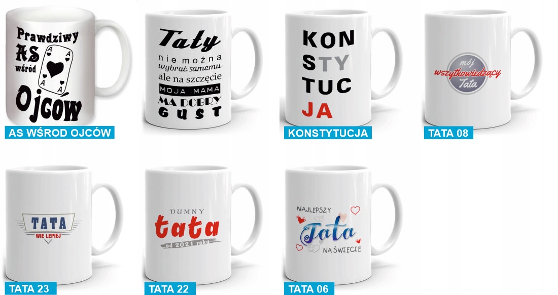 wzory dla taty Pojemność 330 ml