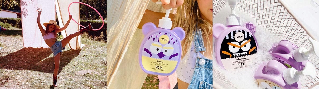 YOPE Mydło dla dzieci KOKOS i MIĘTA Refill 400ml Marka YOPE