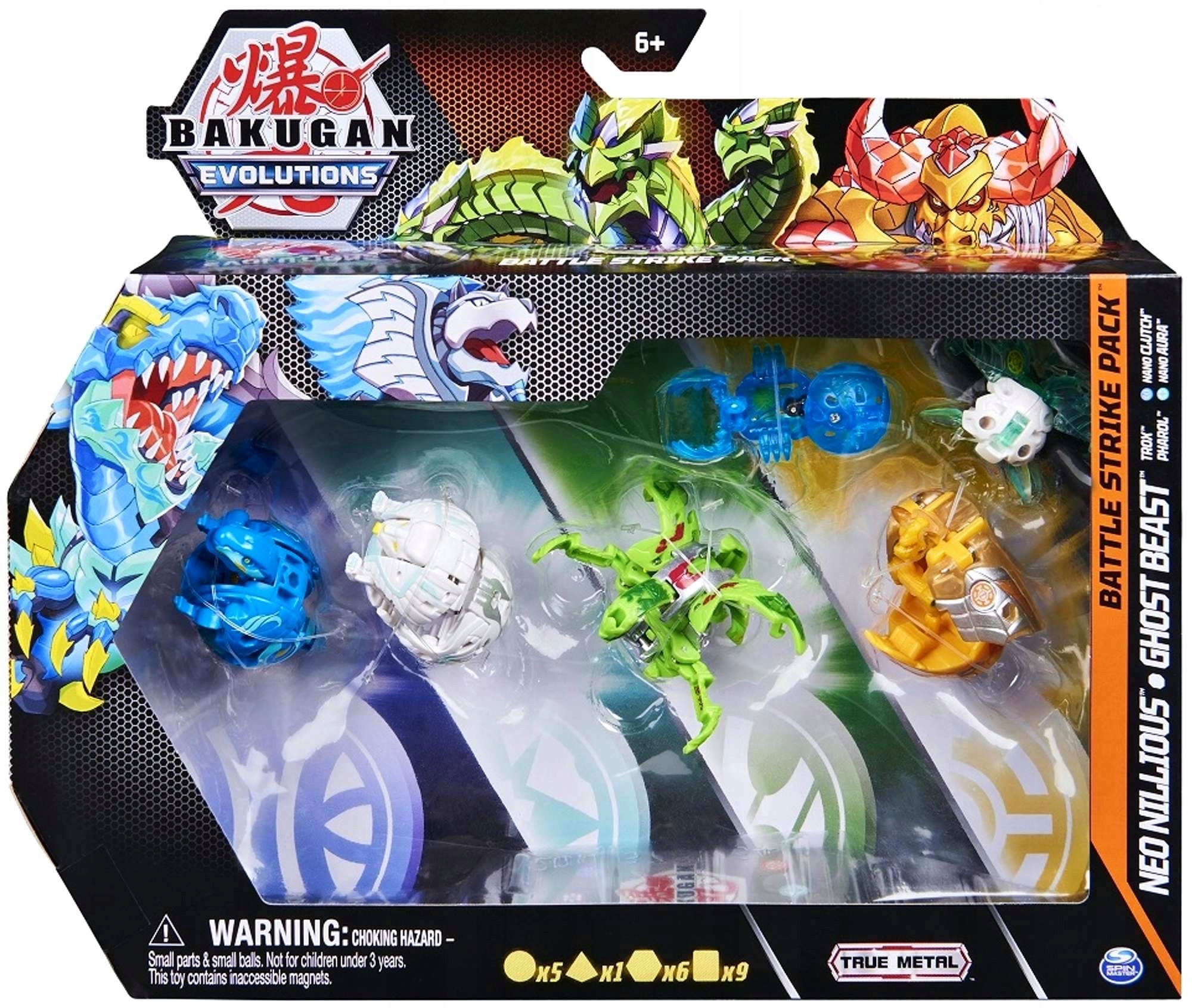 

Bakugan Evolutions Battle Strike Pack 6 Figurek