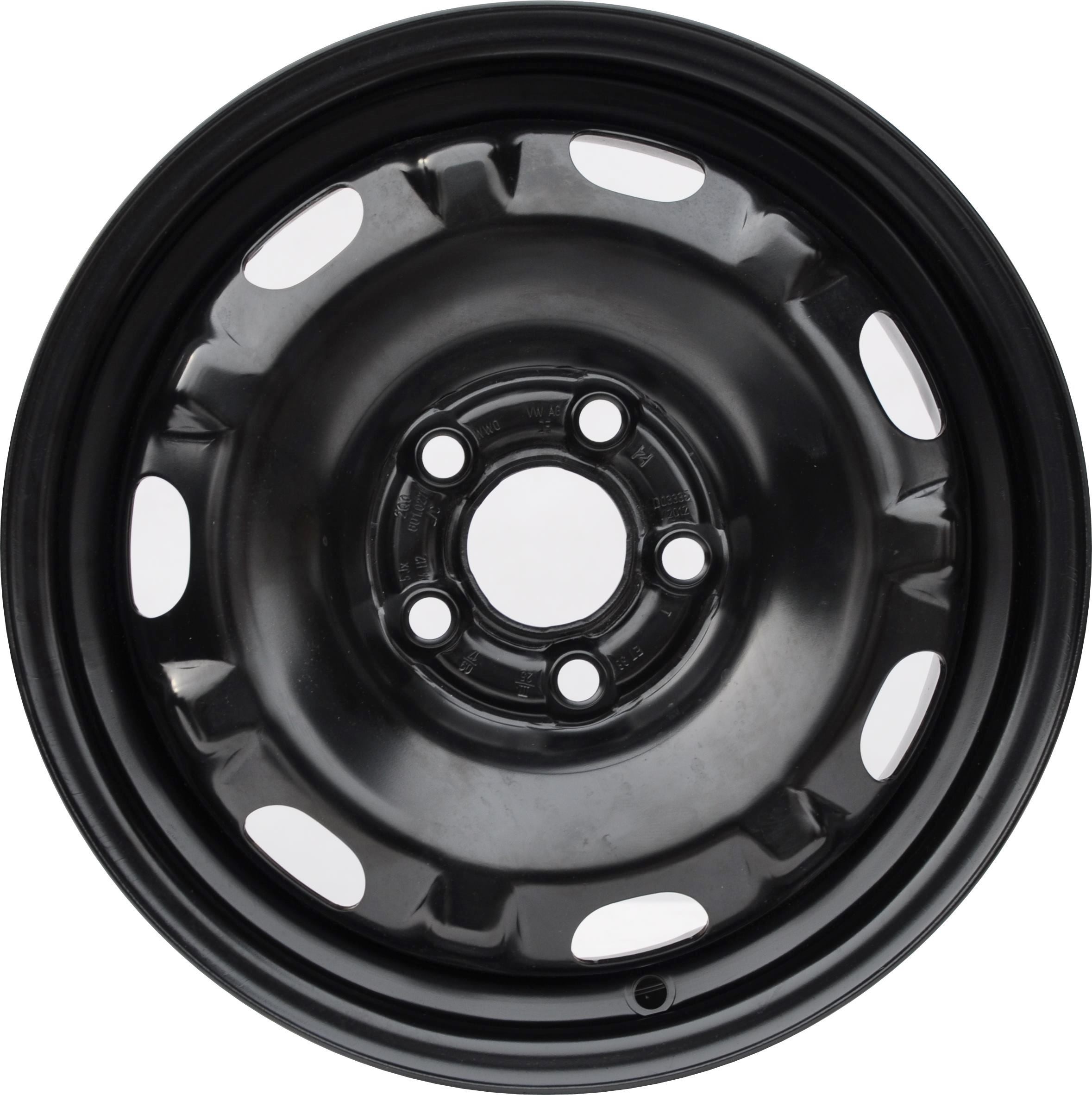 4x Oceľové Disky 14 5x100 Škoda Fabia Seat Ibiza Vw Polo Bora Golf 4