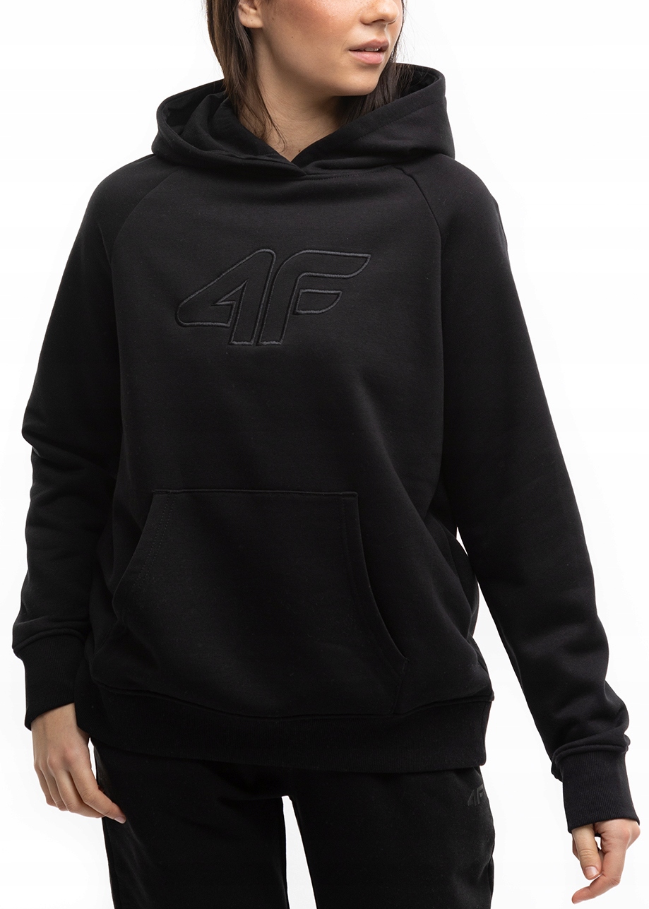 4F mikina s kapucí sportovní tepláková pohodlná bavlněná vel. S
