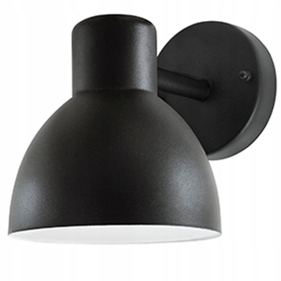 

Kinkiet ogrodowy Czarny 1x E27 Lampa Elewacyjna