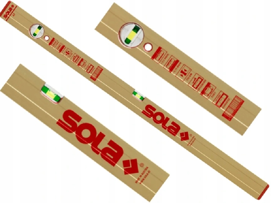 POZIOMICA ALUMINIOWA SOLA AZ50 50CM ANODOWANA Długość 0.5 m