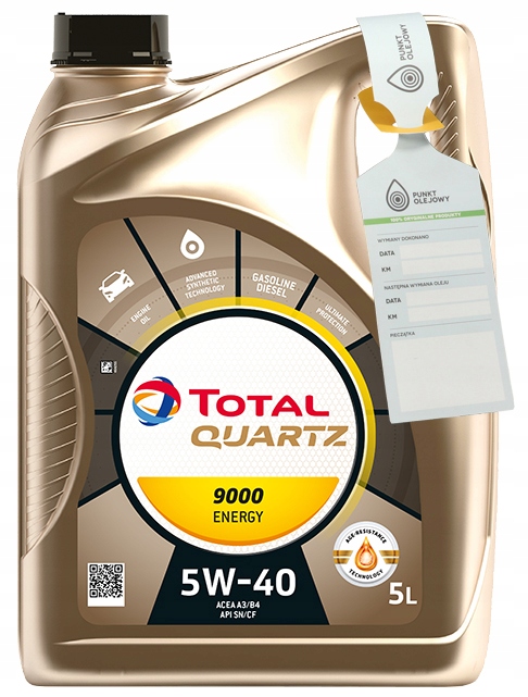 

Total Quartz 9000 Energy 5W40 5L