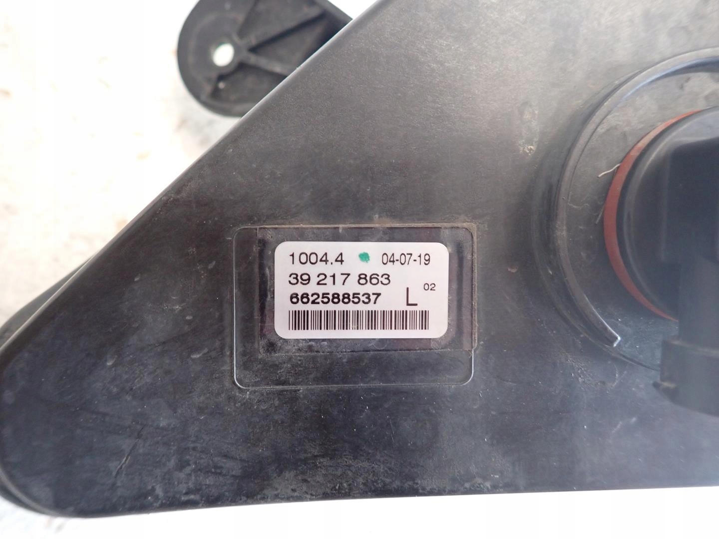 Nebelscheinwerfer links OPEL ASTRA V K LIFT 2019- 39217863