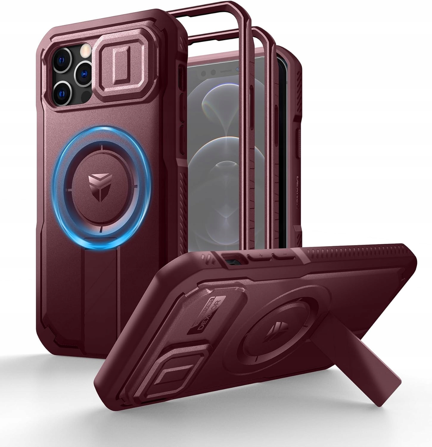 Etui Plecki Dexnor iPhone 12 12 Pro MagSafe Magnetyczne Pancerne