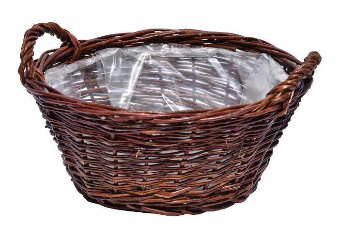 Doniczka wiklinowa Osłonka WIKLINA NA KWIATY 30 cm