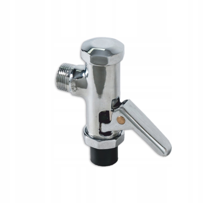 Automatické splachovací tlačítko pro splachovací trubky, chromovaná mosaz 3/4"