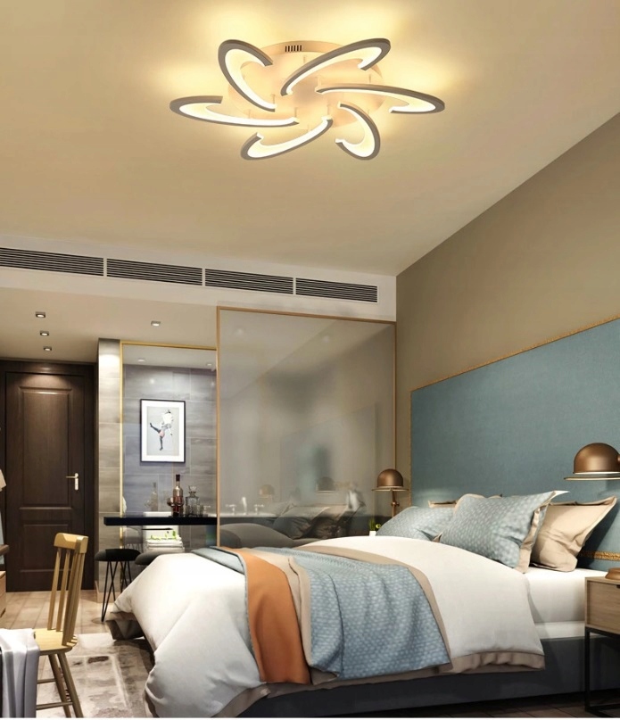 LAMPA LED LAMPA SUFITOWA PLAFON EKO LED ŻYRANDOL + Pilot Rodzaj plafon