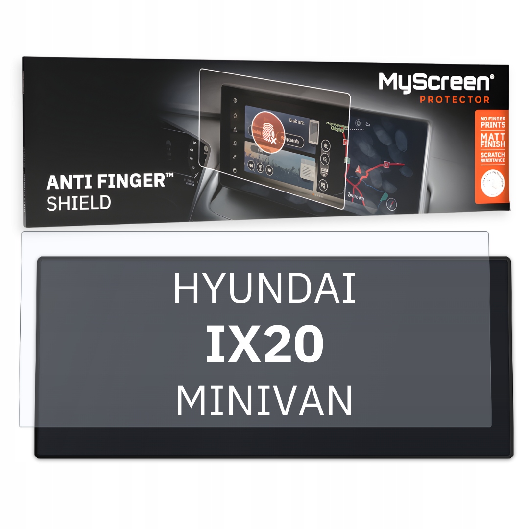 Matná fólie pro Hyundai ix20 Minivan 2010 2015 MyScreen
