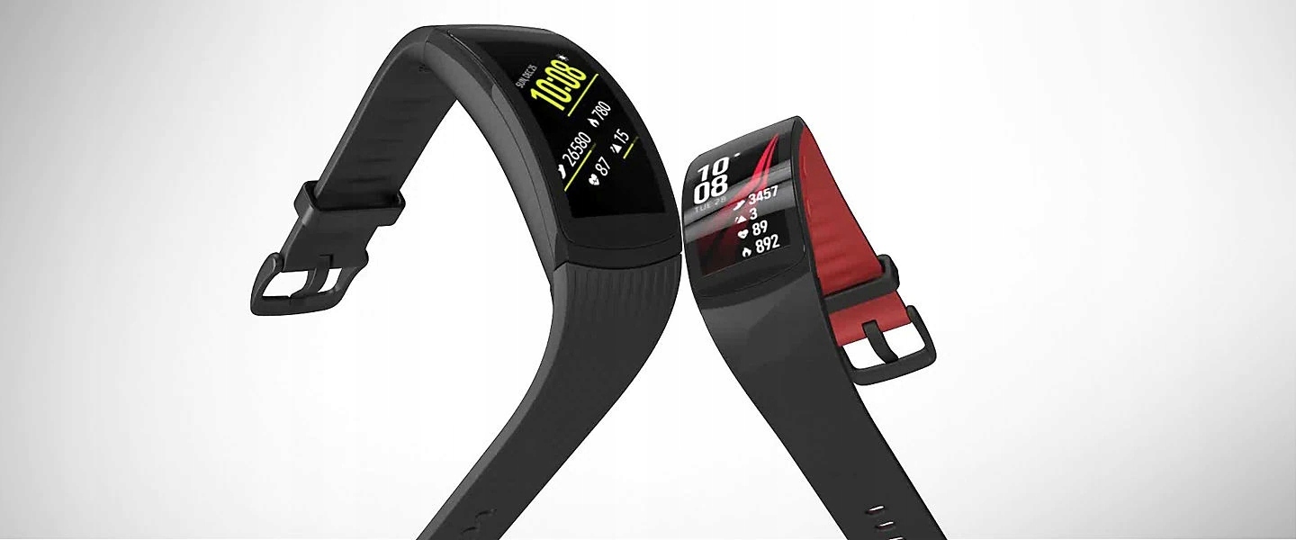 Opaska SAMSUNG GALAXY FIT2 |SM-R220| CZARNA OEM Materiał guma