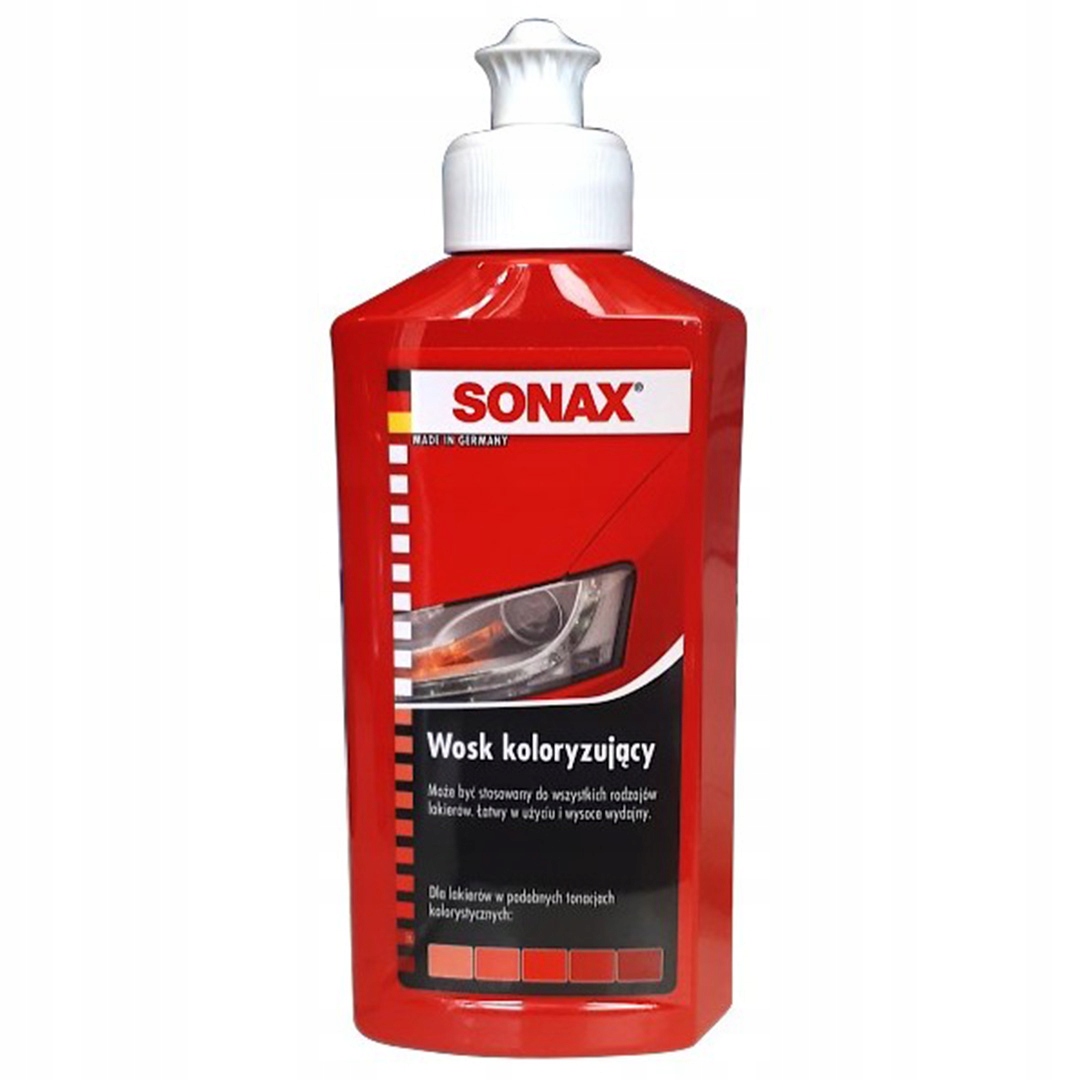 

Sonax Wosk Koloryzujący NanoPro Czerwony 500ml