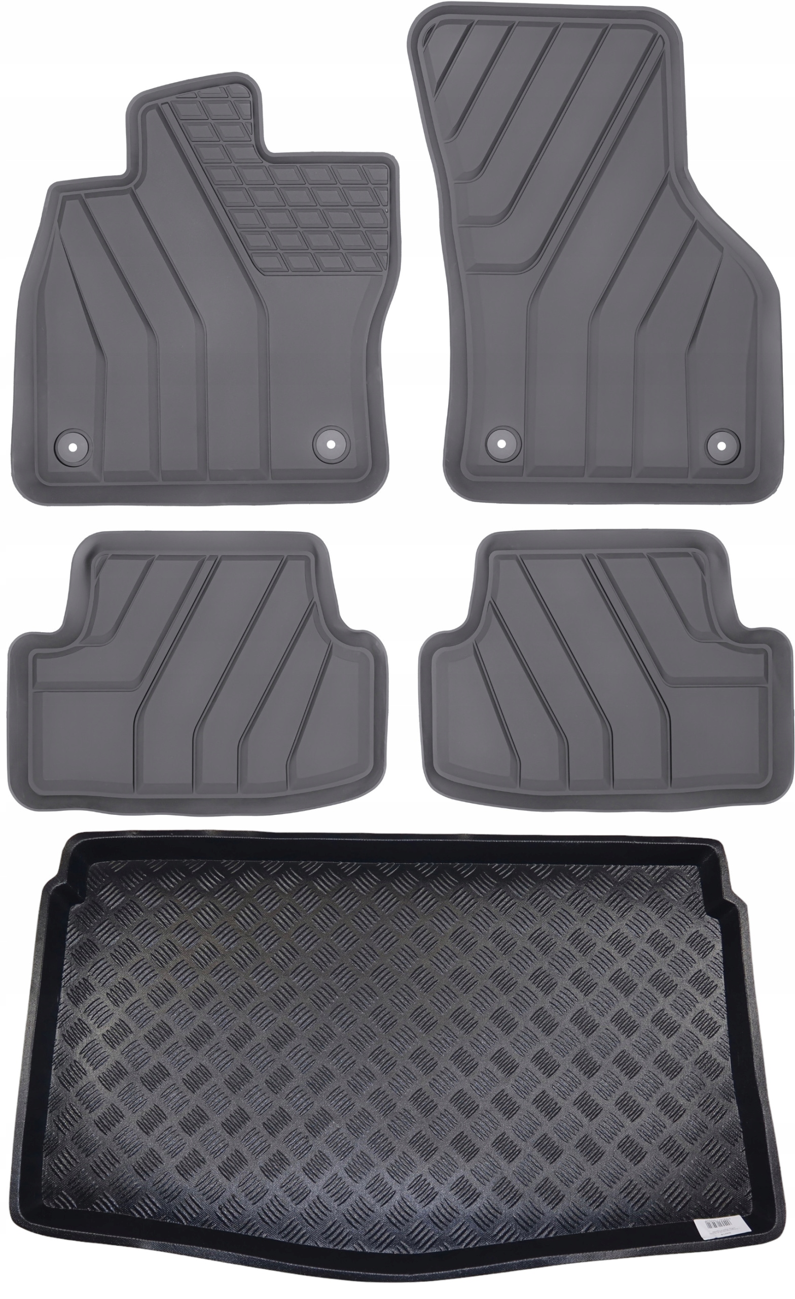 Vw Golf VIII Hatchback 2019 Sada Gumové rohože rohož