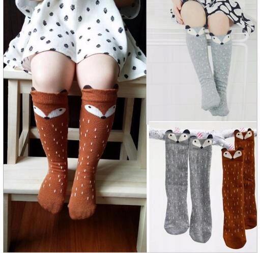 Niemowlęce podkolanówki LISKI BRĄZ 6-18m 74-80-86 Wiek dziecka 6 m +