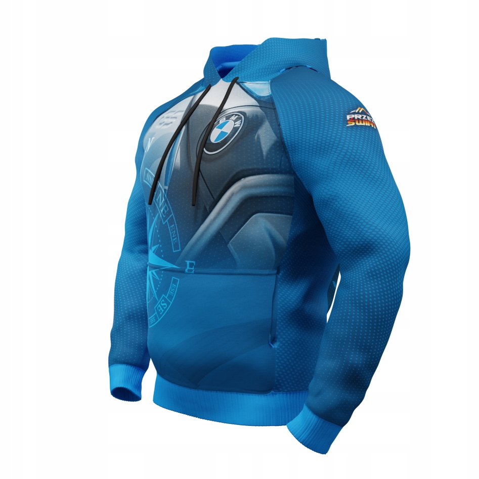 KANGURKA TERMOAKTYWNA z KAPTUREM MAKE LIFE A RIDE RÓŻA WIATRÓW BMW GS1250 Producent inny