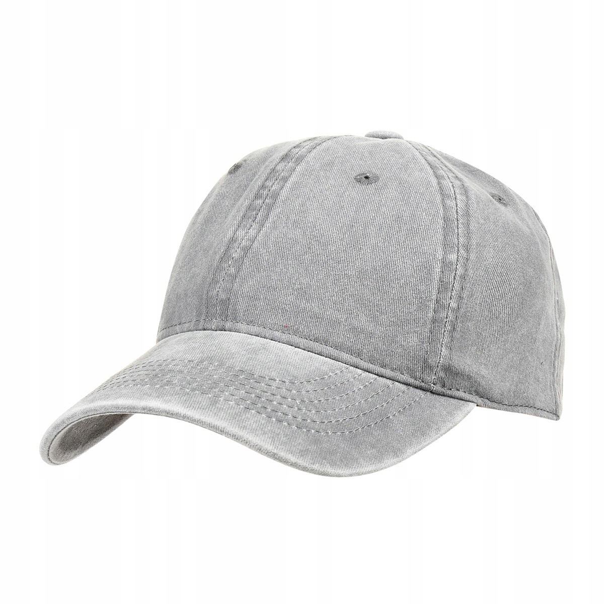 

Czapka z daszkiem vintage unisex gladka regulowana