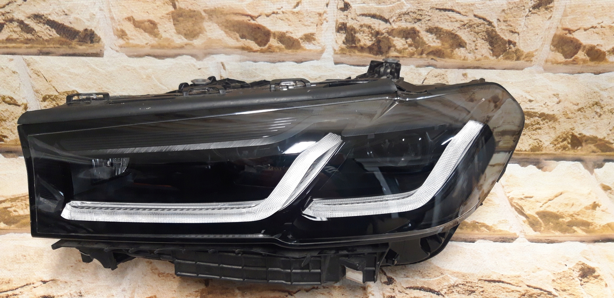 bmw 5 g30 lci lift full led adaptive shadow line lewa