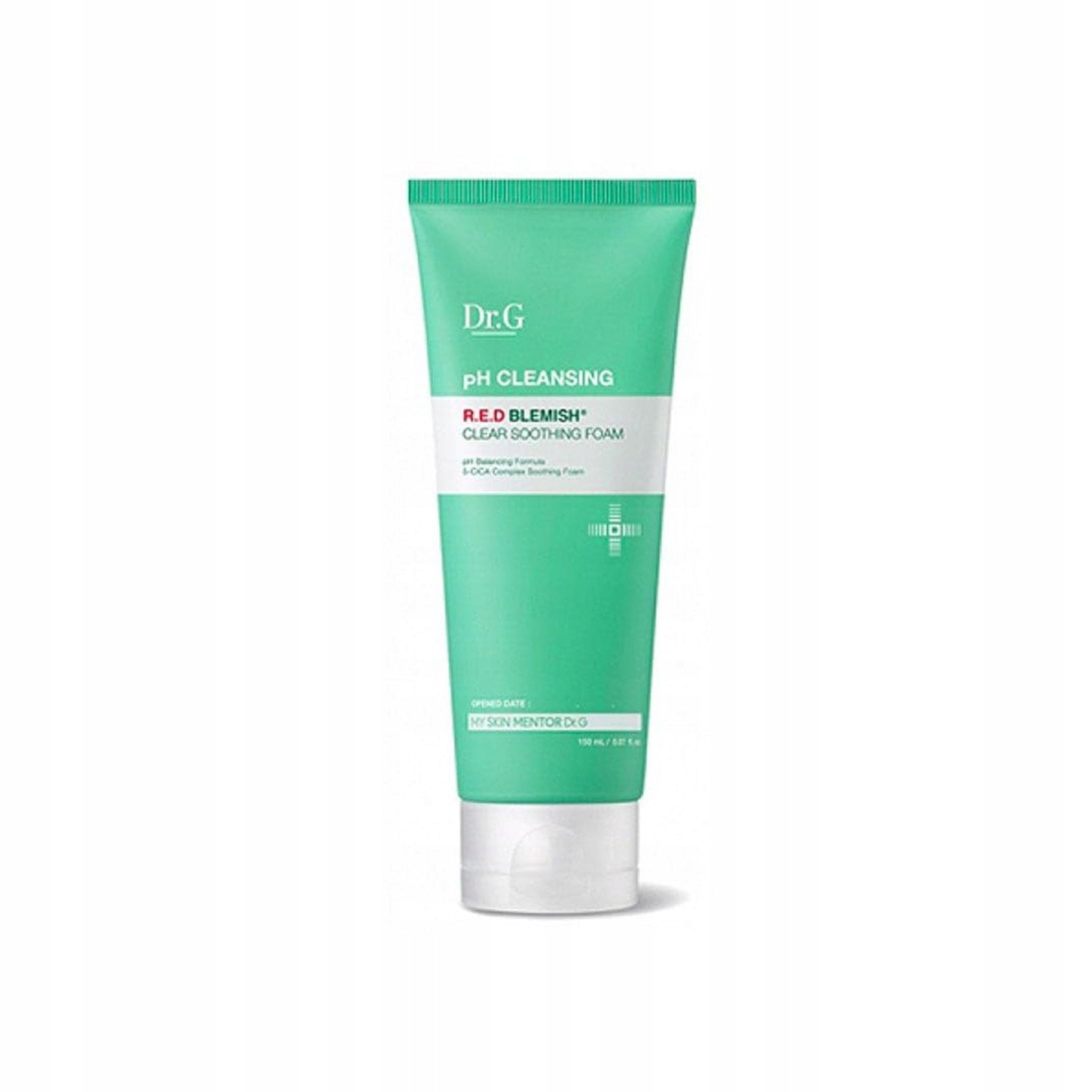 Doctor.G pH Čisticí R.e.d. Blemish zklidňující pěna 150 ml Čisticí pěna