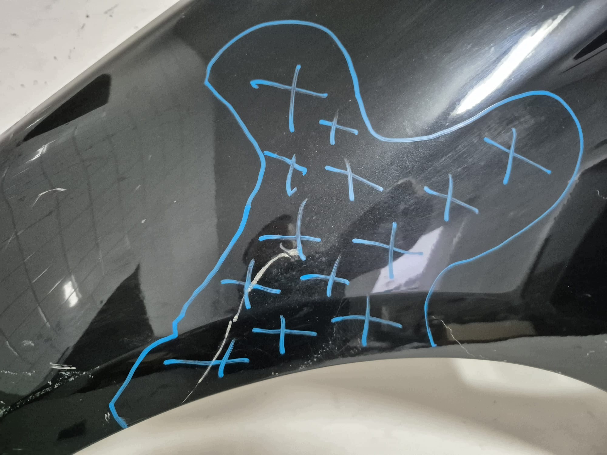 BMW 3 GT F34 13- fender left front front