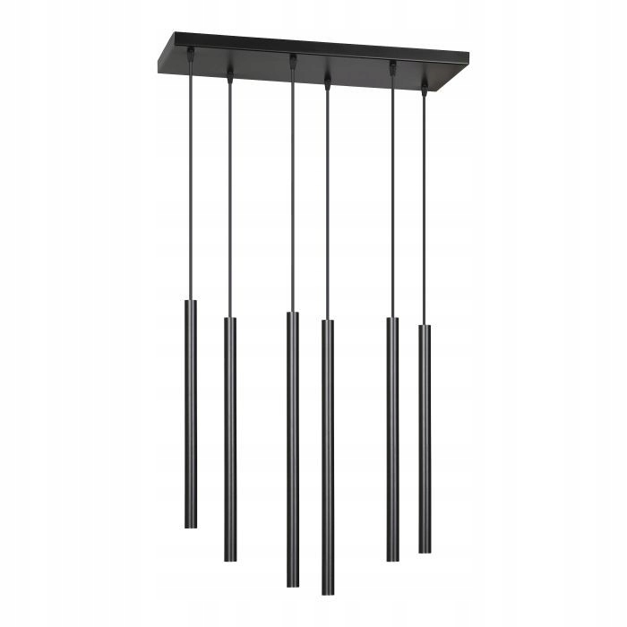 Závěsná lampa černá 6 tub G9 6x20W Harmoni Orno