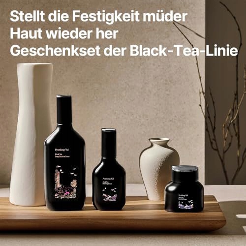 Pyunkang Yul Dárková Sada Černý Čaj Hluboký Tonik 130 ML Posilování