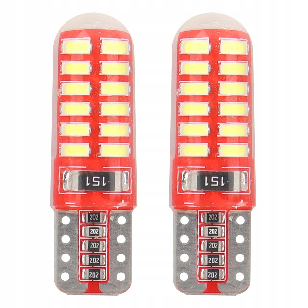 

Żarówki Led Canbus W5W Postojówki 24SMD 12V AMiO