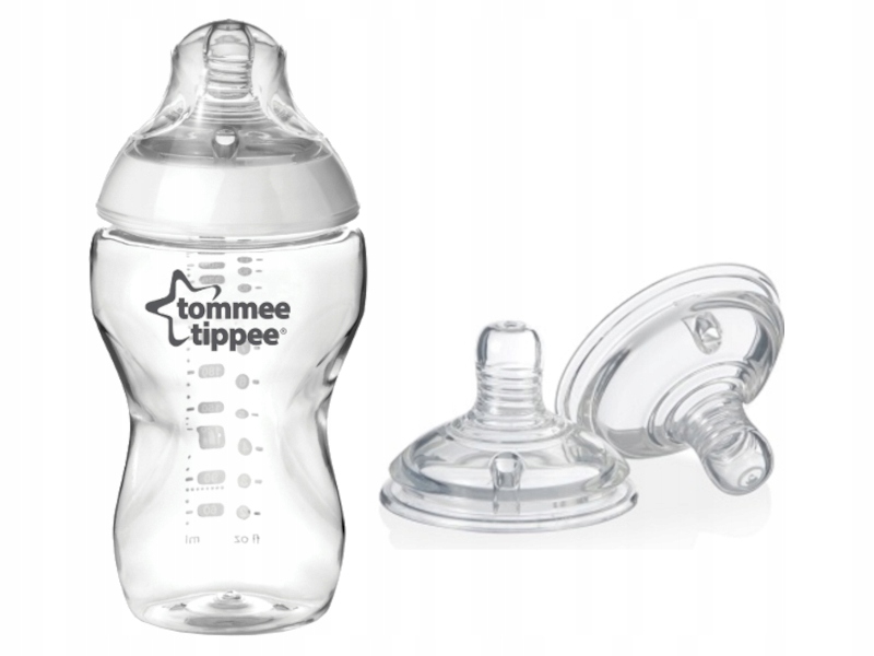 TOMMEE TIPPEE BUTELKA ANTYKOLKOWA 340 + 2X SMOCZEK