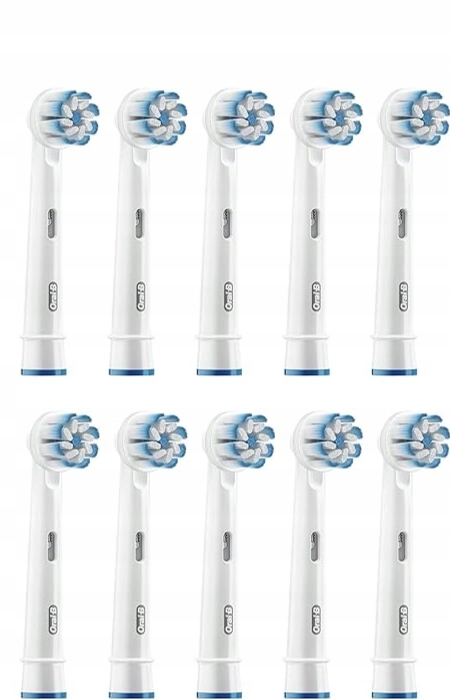Końcówki do szczoteczki Oral-B Sensitive Clean 10 sztuk białe