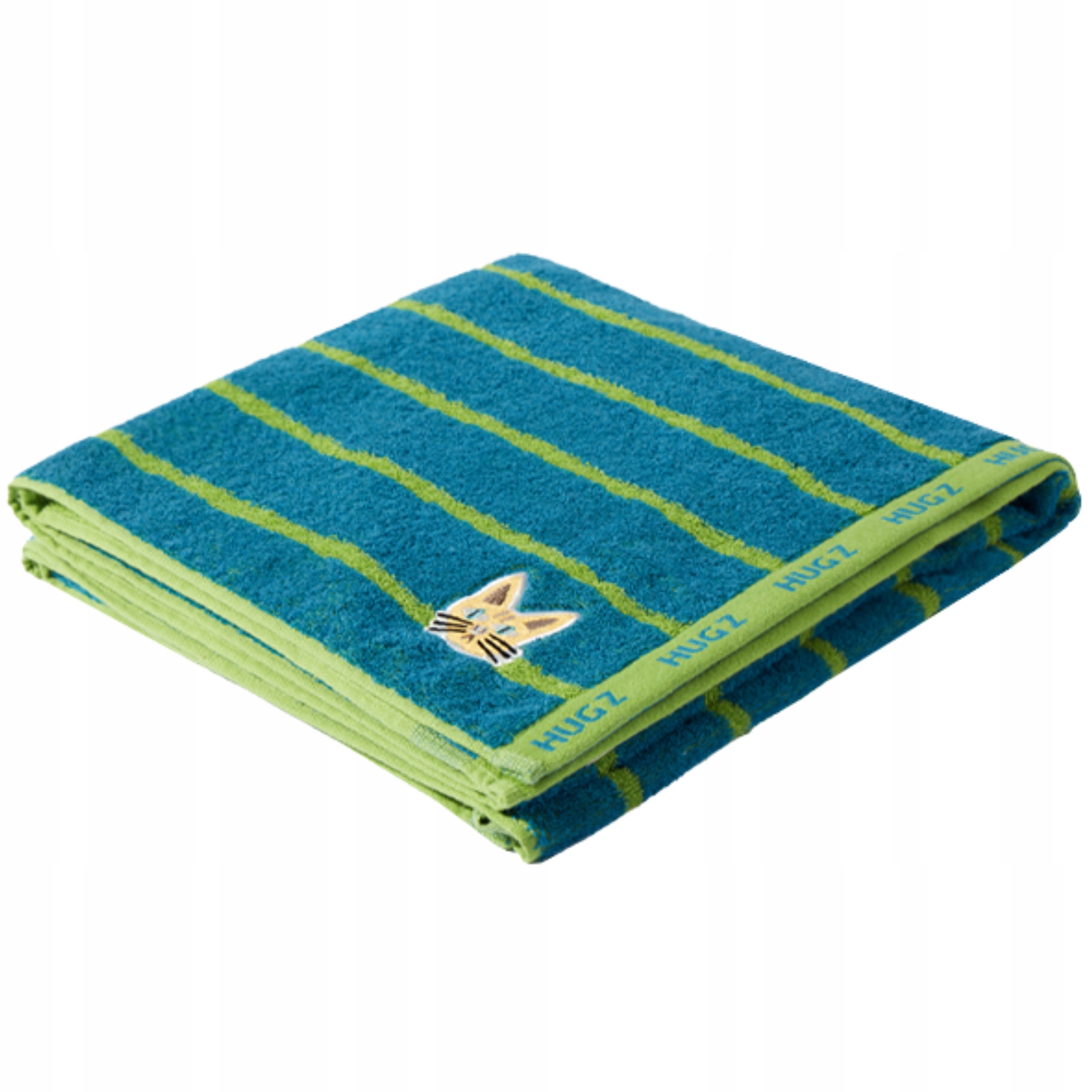 Rychleschnoucí koupelový ručník Velký Mideer Hugz pro děti 70x140 Modr.