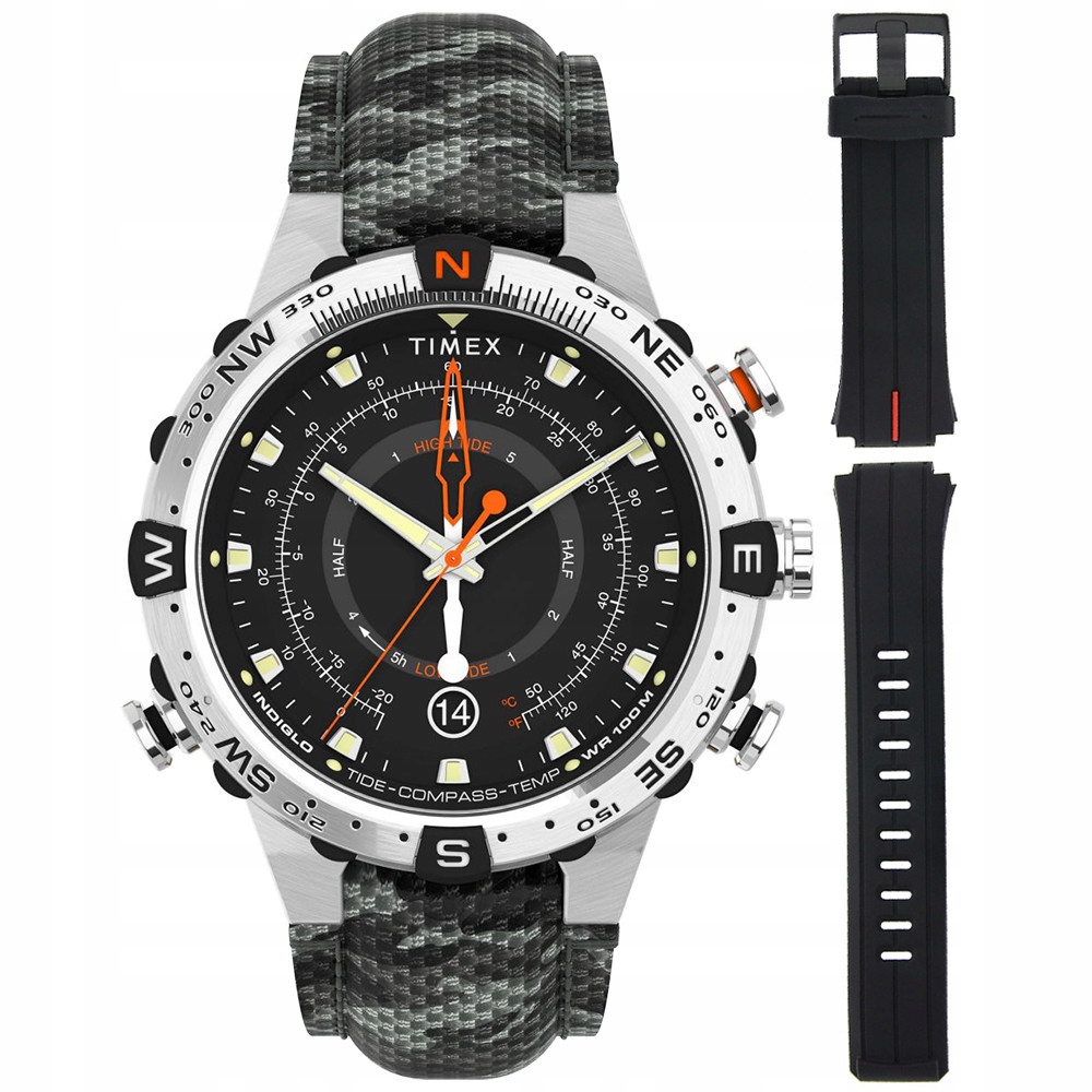 Zegarek Męski Timex TW2V22300SET3 szary