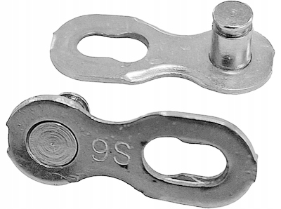 Spinka łańcucha rowerowego 9-rzędowego srebrna ogniwo Jet Easy Link 9