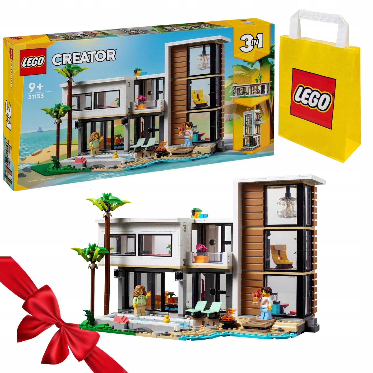 Zestaw Klocków Klocki Lego Creator Zestaw 31153 3W1 Nowoczesny Dom
