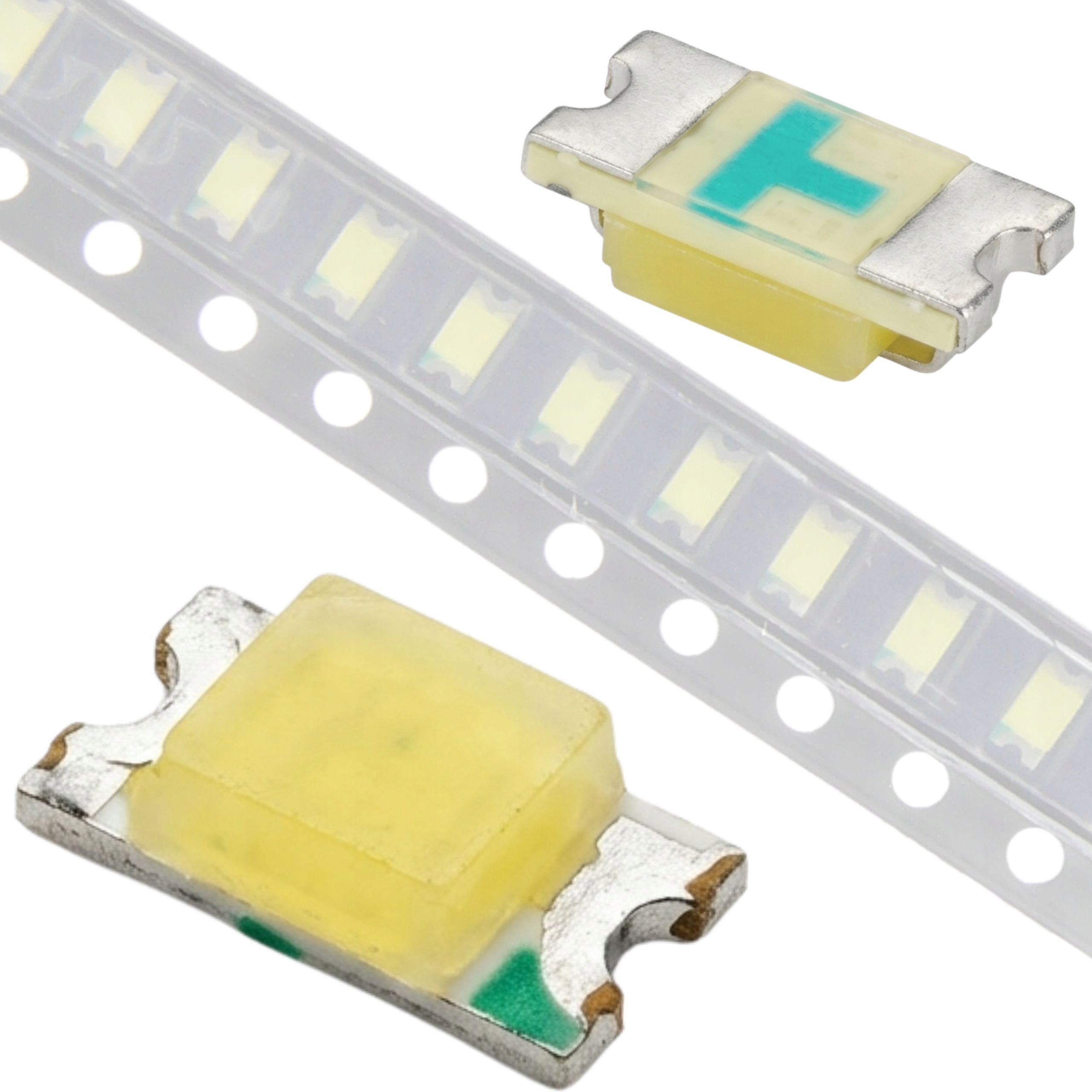Dioda LED SMD1206 PLCC-2 6500K 0
