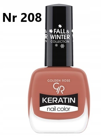 

Lakier do paznokci Golden Rose Keratin 208