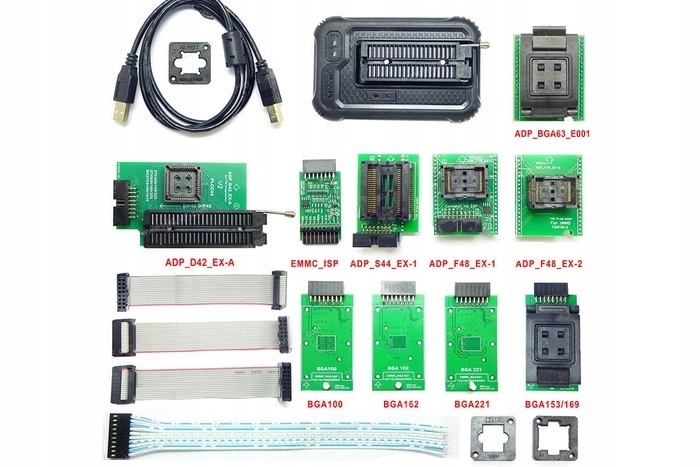 Univerzálny Programátor Usb T48 11 Adaptérov