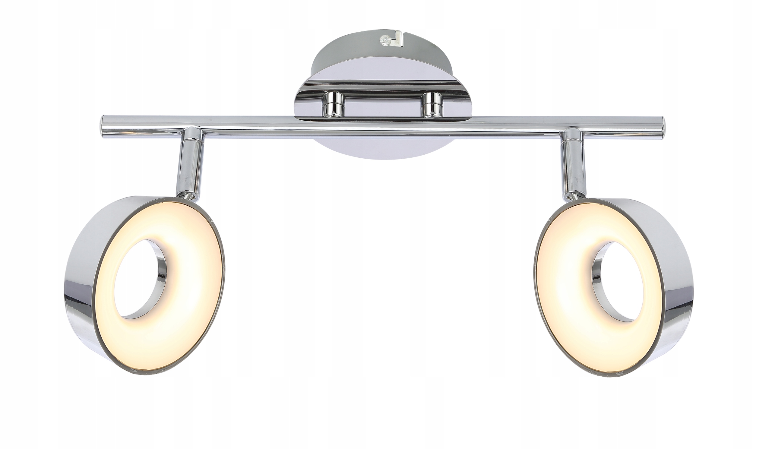 Nástěnné svítidlo Candellux stříbrné s integrovaným Led zdrojem 4 W