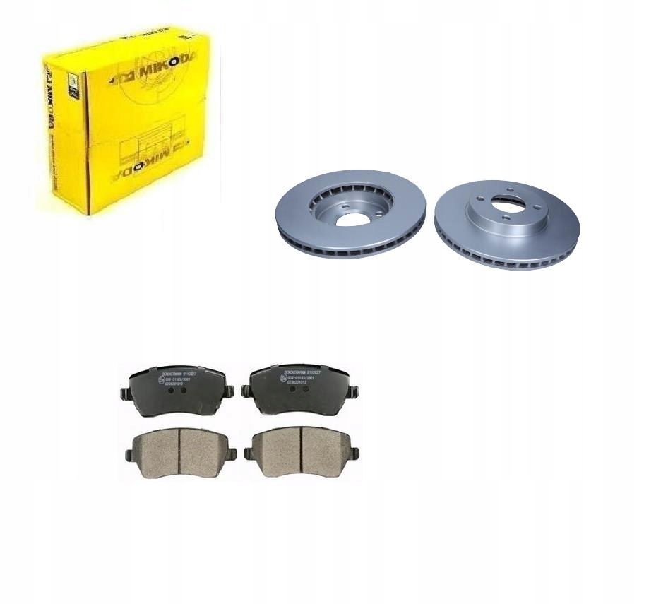 Kotouče Note E12 Micra K13 2010- Přední Sada