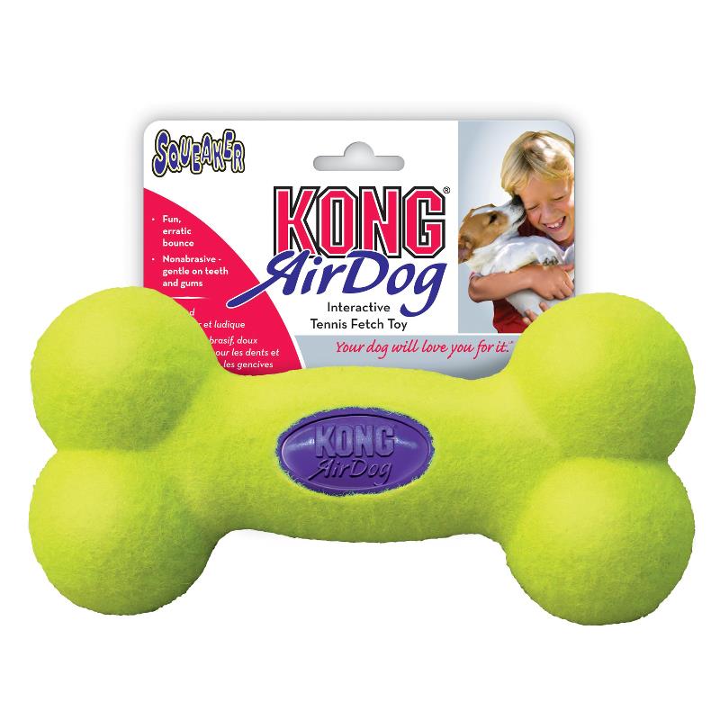 

Kong AirDog Squeaker Bone kość tenisowa L