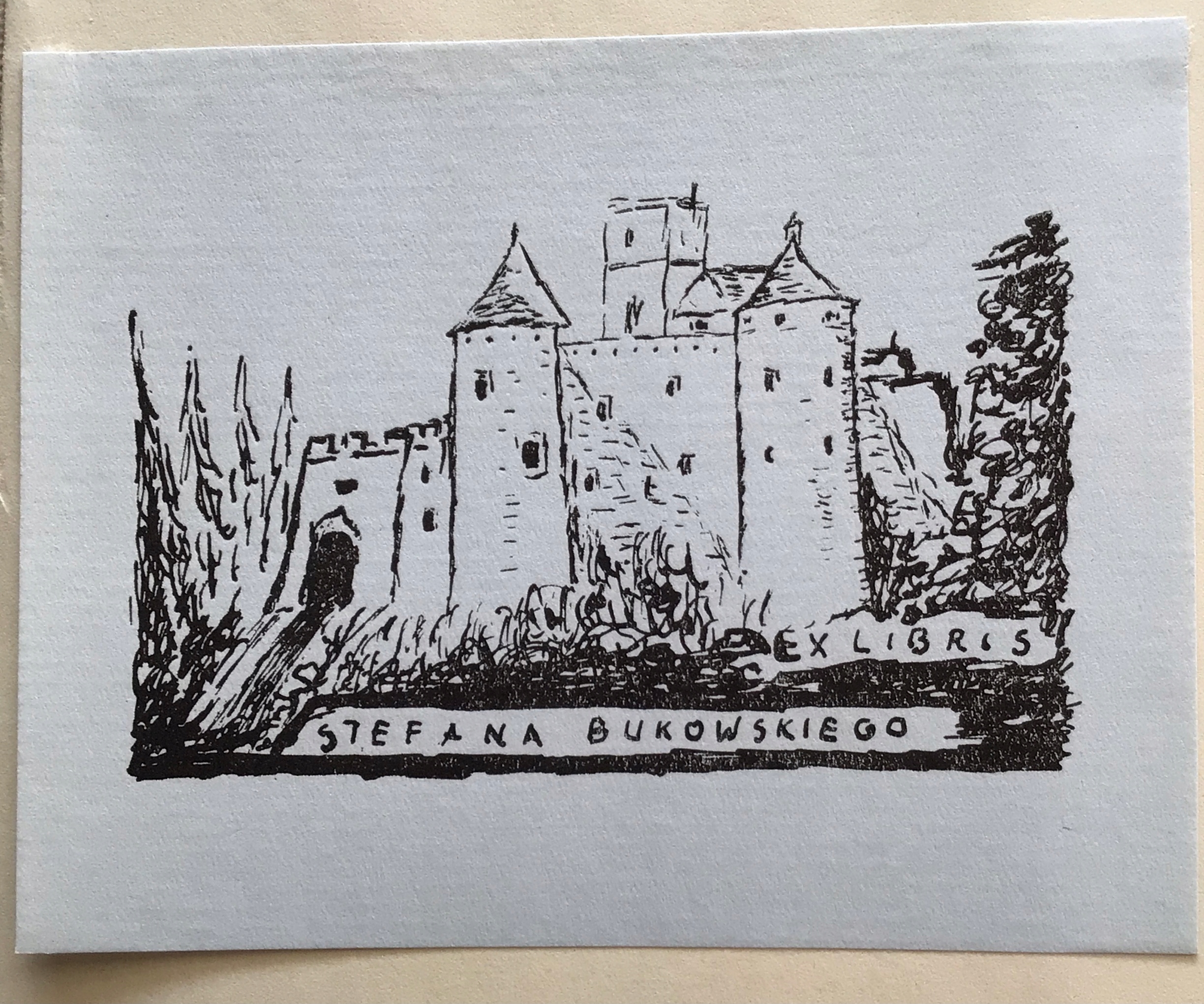Ex-libris Stefana Bukowskiego