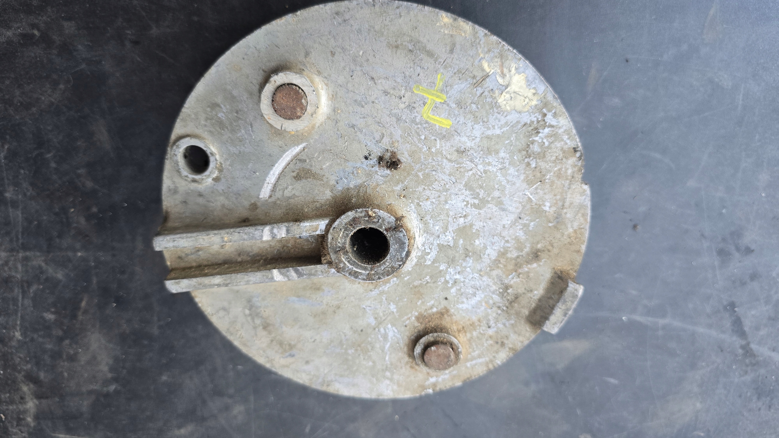 MOTOCYKL WSK KOS SZCZĘKO - TRZYMACZ PRL ORYGINAŁ