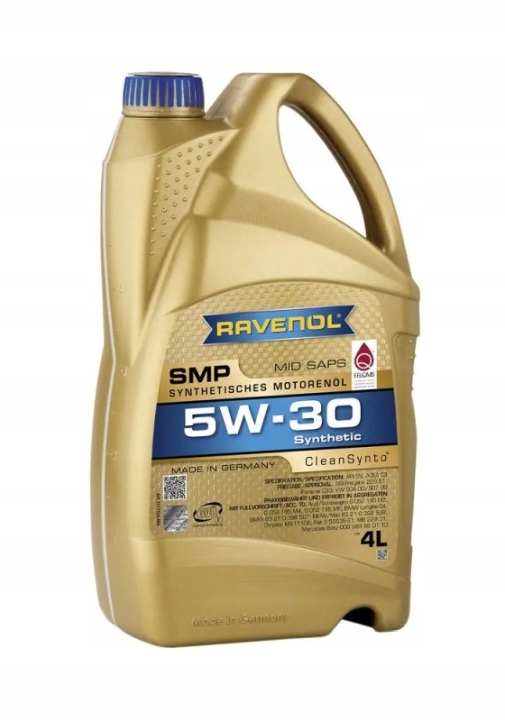Motorový olej Ravenol Rav Smp 504/507 5W30 4L