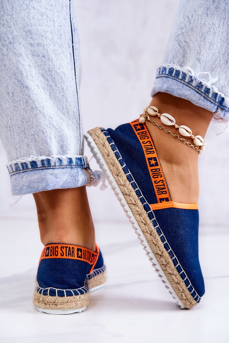DAMSKIE ESPADRYLE BIG STAR JJ274877 GRANATOWE 38 Płeć kobieta
