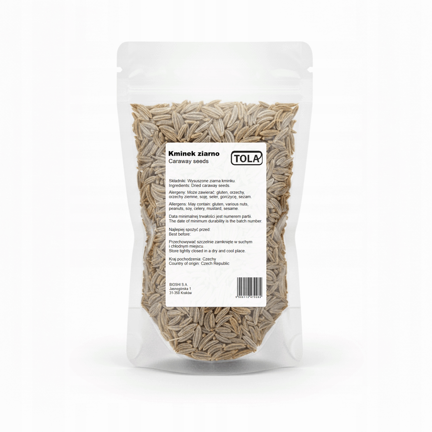 Levně Kmín zrno 5 kg – přírodní koření, vysoká kvalita Tola