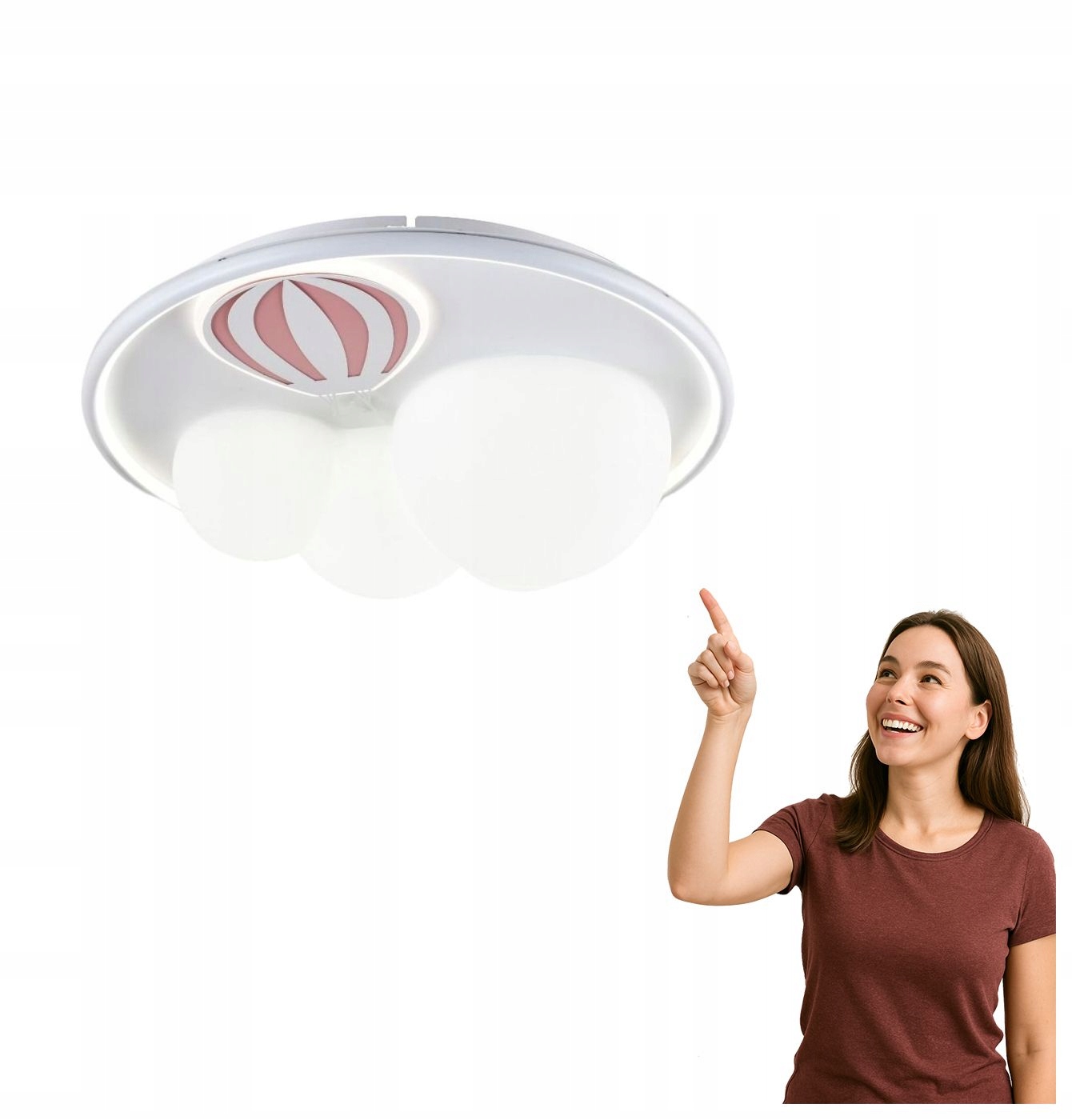 Detská Led stropná lampa 42W Focus MX4148-1-DWFD Zuma Line